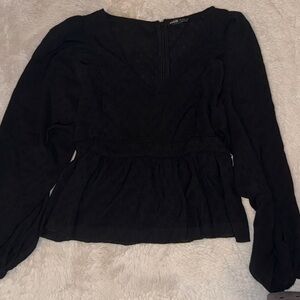 SHEIN Charcoal Textured Top